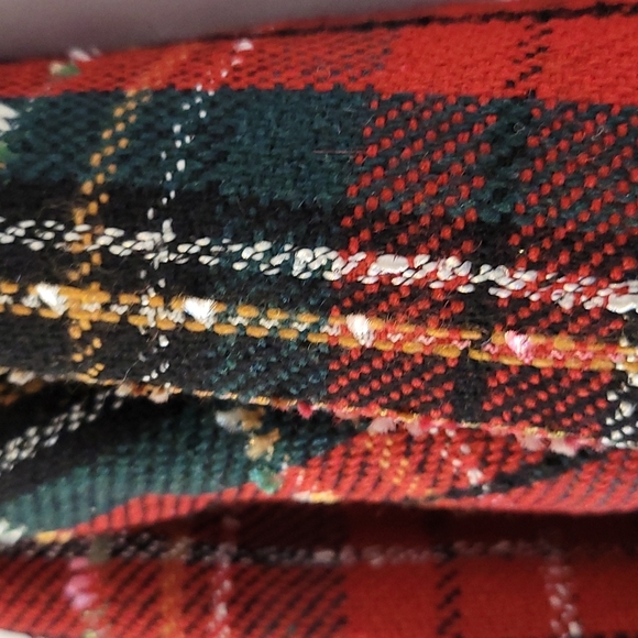 Rachel Zoe Tweed Plaid Red Black Jacket - Picture 4 of 17